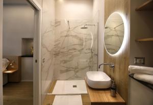 Koupelna v ubytování ACANTO -Viaggio Barocco