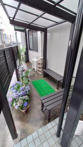 Balkon ili terasa u objektu 宿 inn TEK-TEK