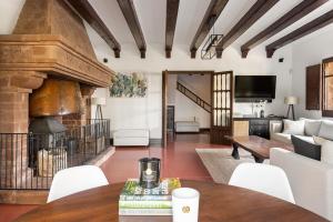 Χώρος καθιστικού στο Luxury Villa El Turo