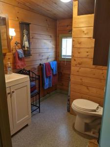Ванная комната в Baltyr Cabin