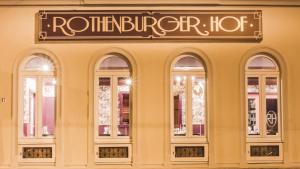 Certifikát, hodnocení, plakát nebo jiný dokument vystavený v ubytování Boutique Hotel Rothenburger Hof