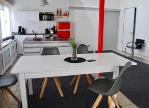 Kuchyň nebo kuchyňský kout v ubytování 5091 - 4 Schlafzimmer