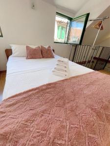 Postel nebo postele na pokoji v ubytování House Ivančić-free parking