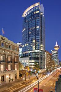 Nespecifikovaný výhled na destinaci Vancouver nebo výhled na město při pohledu z hotelu