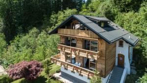 Budynek, w którym mieści się apartament