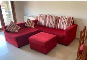 A seating area at Isla de Tambo