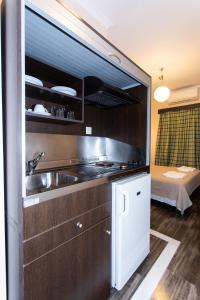 A kitchen or kitchenette at Villa Vasso