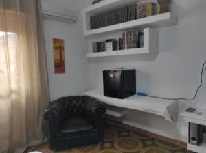Knihovna v bed and breakfast