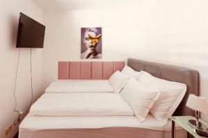 Posteľ alebo postele v izbe v ubytovaní Apartmant Split Centar Soleo