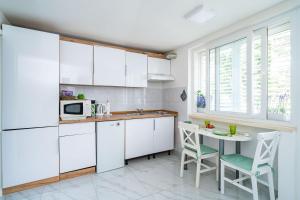 Η κουζίνα ή μικρή κουζίνα στο Apartment Laneta