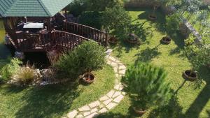 Vonkajšia záhrada v ubytovaní Villa Omega Kefalonia