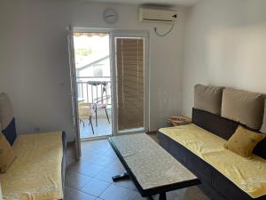 Posezení v ubytování apartman "Sutorina"