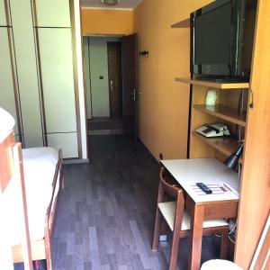 TV a/nebo společenská místnost v ubytování Hotel Davost
