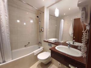 Koupelna v ubytování Hotel HP Park Poznań Malta