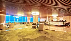 אזור ישיבה ב-Wingtech Hotel