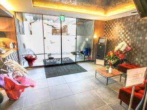 Istumisnurk majutusasutuses HOTEL LiVEMAX Nagoya Kanayama