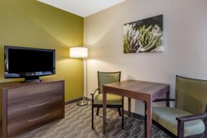 TV a/nebo společenská místnost v ubytování Best Western North Phoenix Hotel