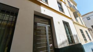 Budynek, w którym mieści się apartament