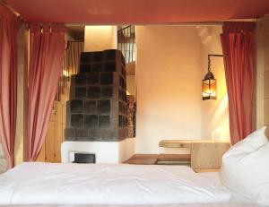 Postel nebo postele na pokoji v ubytování Hotel San Gabriele