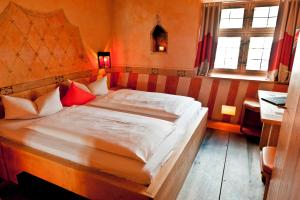 Postel nebo postele na pokoji v ubytování Hotel San Gabriele