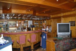 The lounge or bar area at Der Klaushof