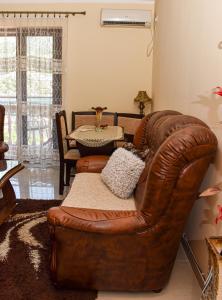 Χώρος καθιστικού στο Apartments Simun