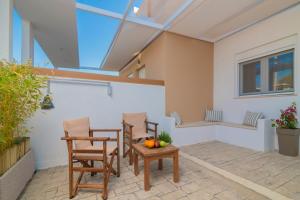 Balkón alebo terasa v ubytovaní Suncourt Lux Rooms