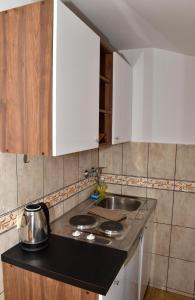 Η κουζίνα ή μικρή κουζίνα στο Apartments Simun