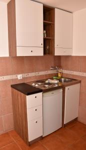 Η κουζίνα ή μικρή κουζίνα στο Apartments Simun