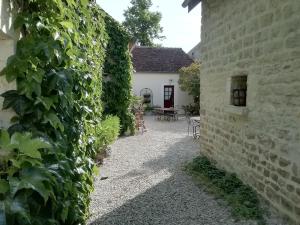 Zahrada ubytování Chambres et table d'hôtes Saint Nicolas, maisonnettes individuelles dans propriété privée