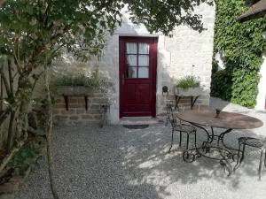 Zahrada ubytování Chambres et table d'hôtes Saint Nicolas, maisonnettes individuelles dans propriété privée