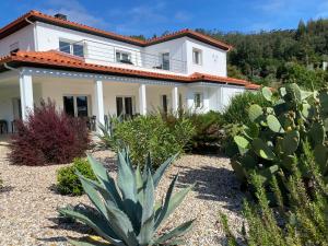 Um jardim no exterior de Casa Carvalhal - Adults Only