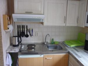 Dapur atau dapur kecil di Ferienhaus Weingart +5 gambar