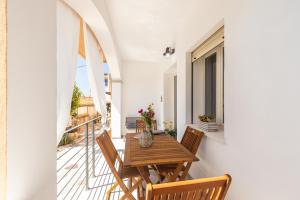 Μπαλκόνι ή βεράντα στο Appartamenti Nonna Rosa