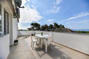 Balkón alebo terasa v ubytovaní Apartment Jaga