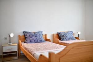 Posteľ alebo postele v izbe v ubytovaní Apartment Jaga