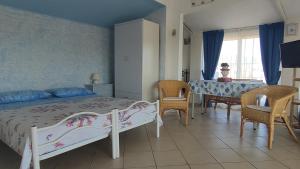 Postel nebo postele na pokoji v ubytování Suite CielAzzurro