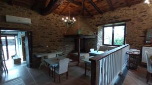 Posezení v ubytování Casa Meiga + 33 fotografií