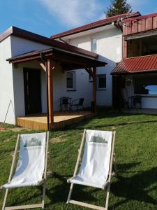 Ogród w obiekcie Pensjonat na Wzgórzu
