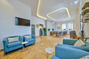 Zona d'estar a Tritoni Valletta Boutique Hotel