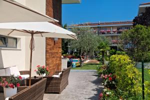 Zahrada ubytování Sporthotel Villa Stella