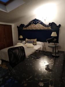 Ein Bett oder Betten in einem Zimmer der Unterkunft patricia