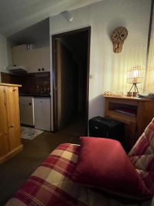 Η κουζίνα ή μικρή κουζίνα στο Très joli studio au calme et bien situé +22 φωτογραφίες