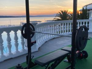 Fitness centrum a/nebo fitness zařízení v ubytování Hotel Millenium deluxe