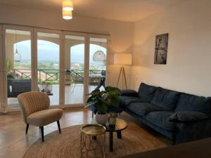 Istumisnurk majutusasutuses Appartement Lora Jan Thiel Curacao