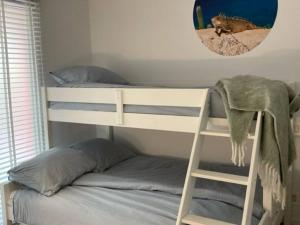 Voodi või voodid majutusasutuse Appartement Lora Jan Thiel Curacao toas