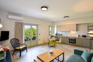 Kuchyň nebo kuchyňský kout v ubytování Dandelion apartments