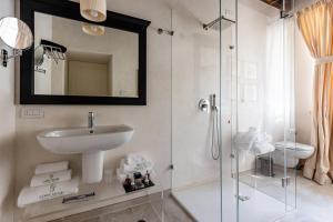 Koupelna v ubytování CORTE SAGGIN Charme Relais