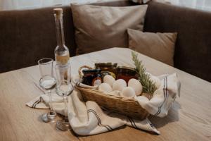 Nápoje v ubytovaní Ferienhaus Bergler Hoamat + 37 fotografií