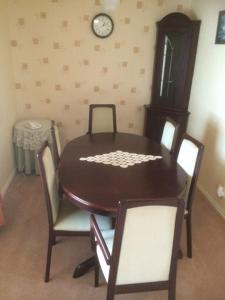 Dining area at the vacation home 